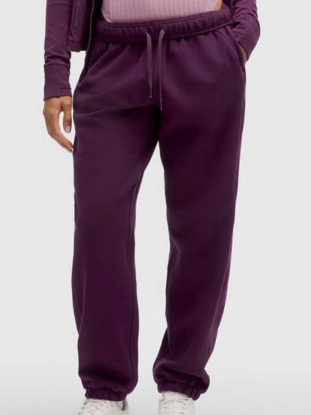 Lululemon Scuba Mid-Rise Oversized Jogger *Regular Dramatic Magenta Size XXXS
